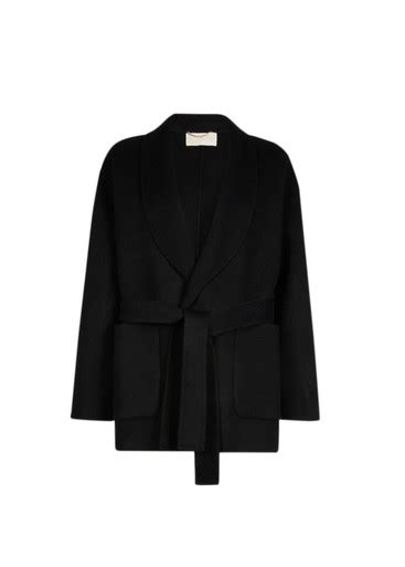 michael kors wool shawl collar double|Double Faced Wool Melton Clutch Coat .